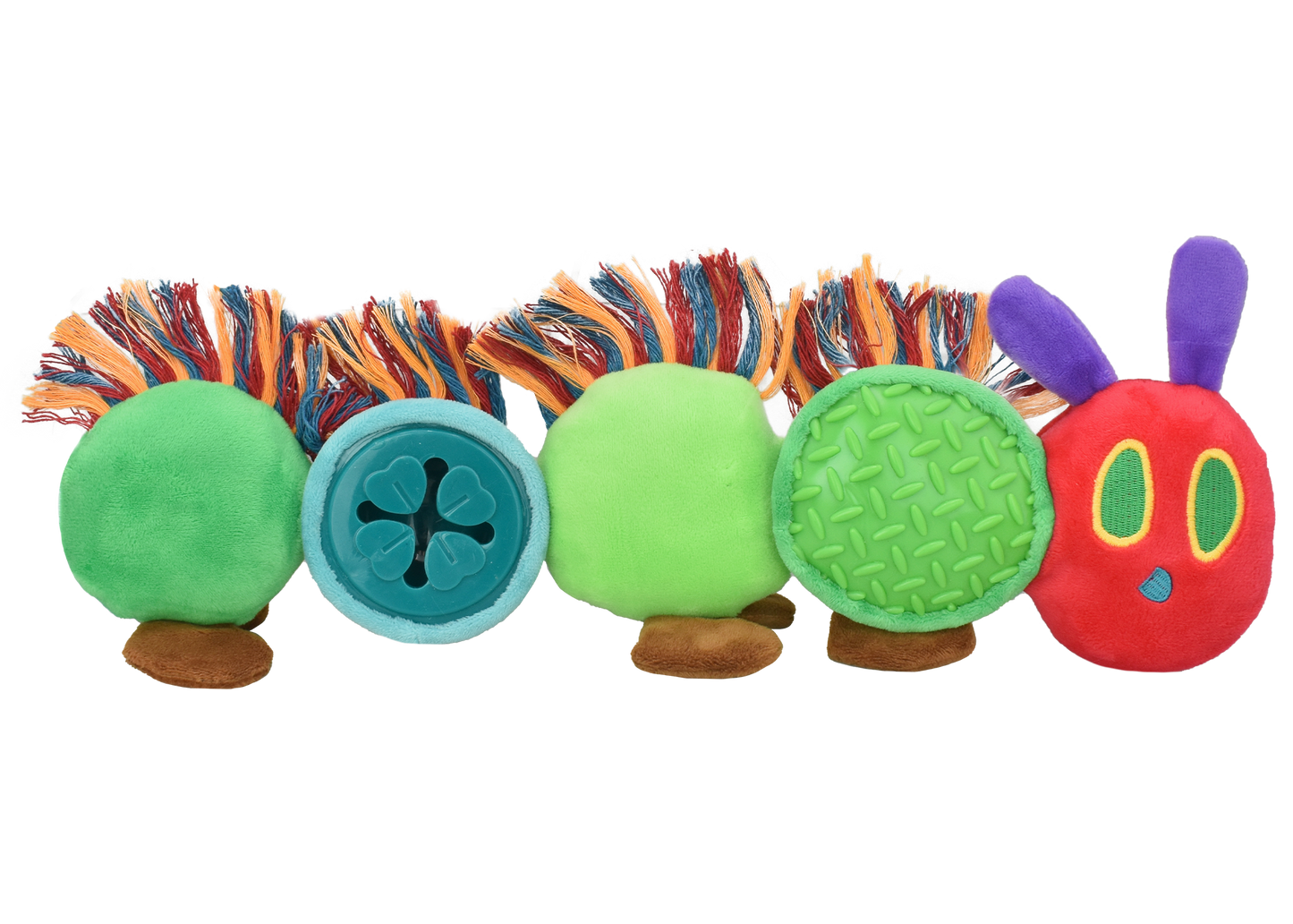 Multipet Eric Carle Very Hungry Caterpillar Treat Toy 14"