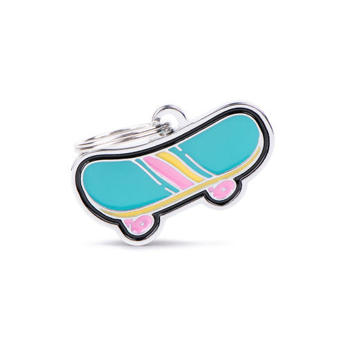 MyFamily Charms Skate Dog Tag