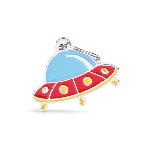MyFamily Charms UFO Dog Tag