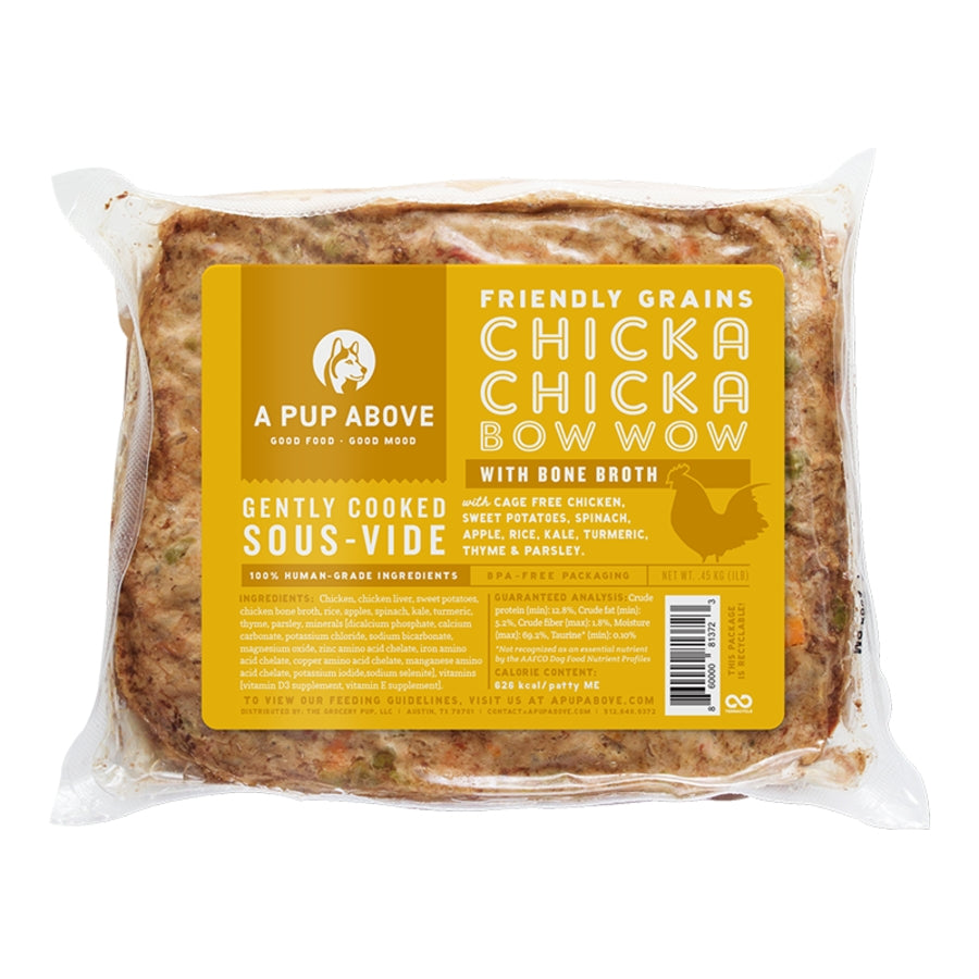 A Pup Above Chicka Chicka Bow Wow Gently Cooked Dog Food