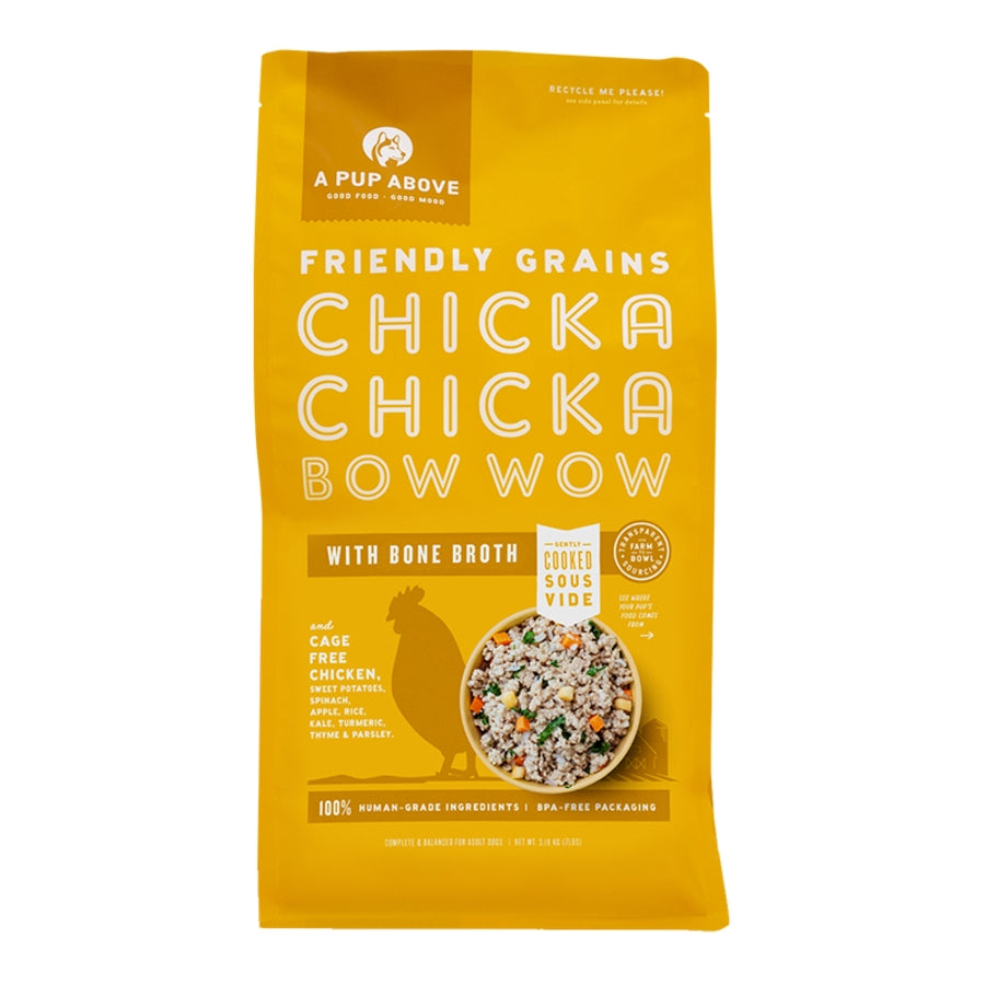 A Pup Above Chicka Chicka Bow Wow Gently Cooked Dog Food