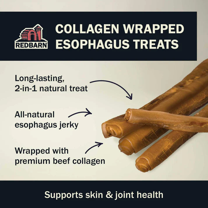 Redbarn Collagen Wrapped Esophagus Stick L