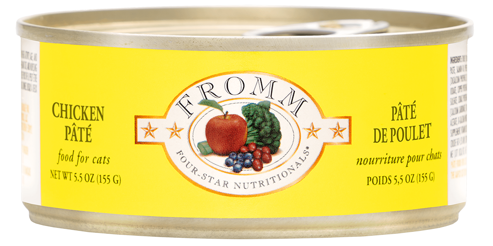 Fromm Four Star Chicken Pate Canned Cat Food 5.5 oz