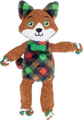 KONG Holiday Floppy Knots Dapper Assorted S/M Dog Toy