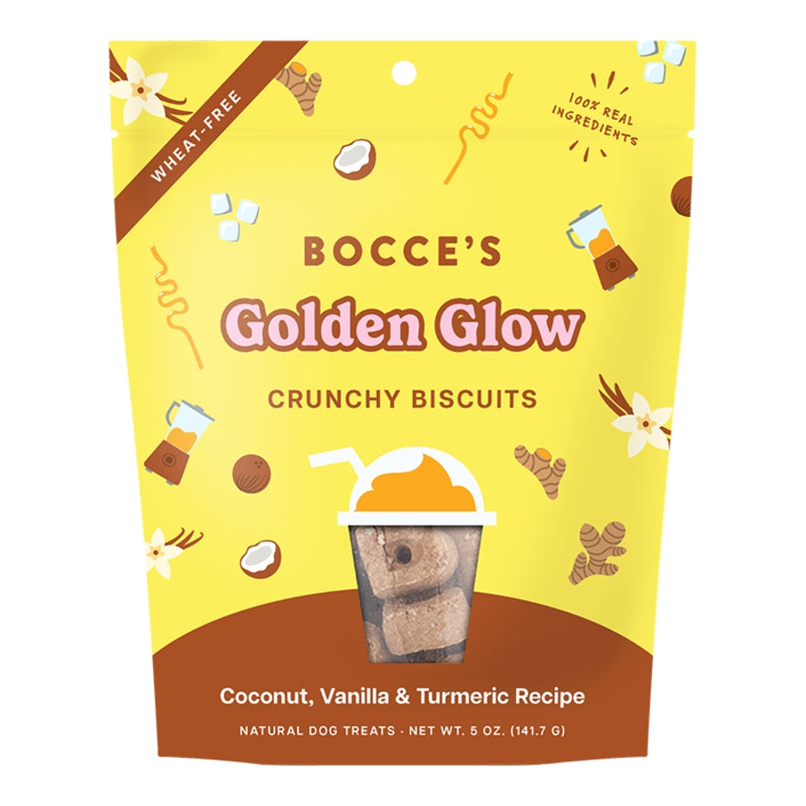 Bocce's Dog Crunchy Biscuit Golden Glow