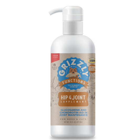 Grizzly Dog Joint Aid Krill Oil 16oz