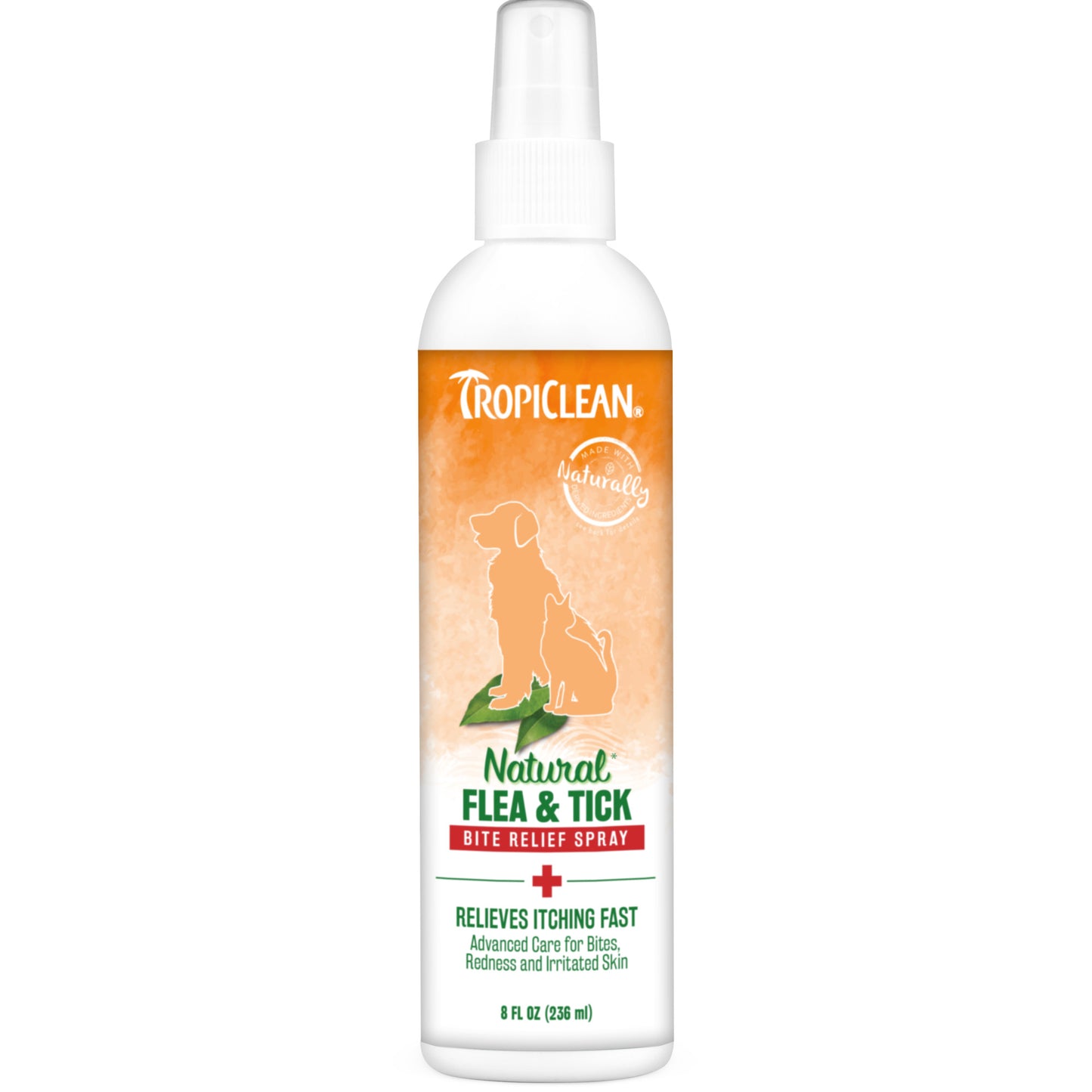 Tropiclean Flea & Tick Bite Relief Spray For Pets 12-oz