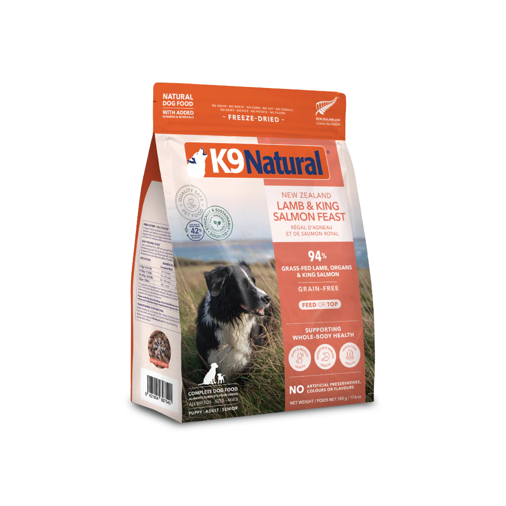 K9 Natural Freeze Dried Lamb & King Salmon Feast