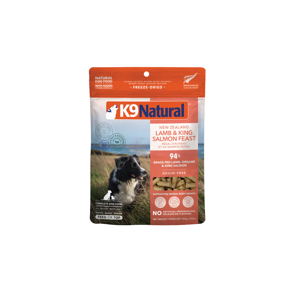 K9 Natural Freeze Dried Lamb & King Salmon Feast