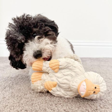 Tall Tails Yeti Latex Squeaker Dog Toy