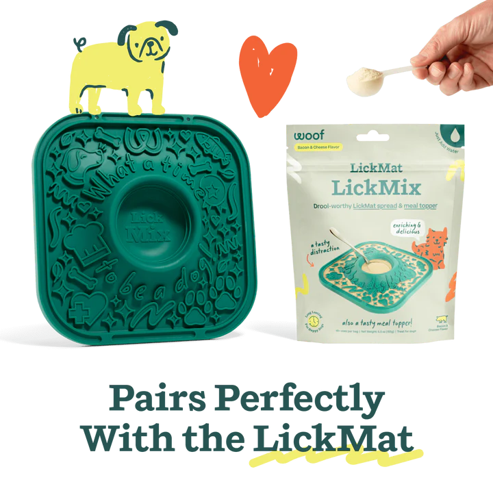 Woof LickMix Bacon & Cheese 5.5oz
