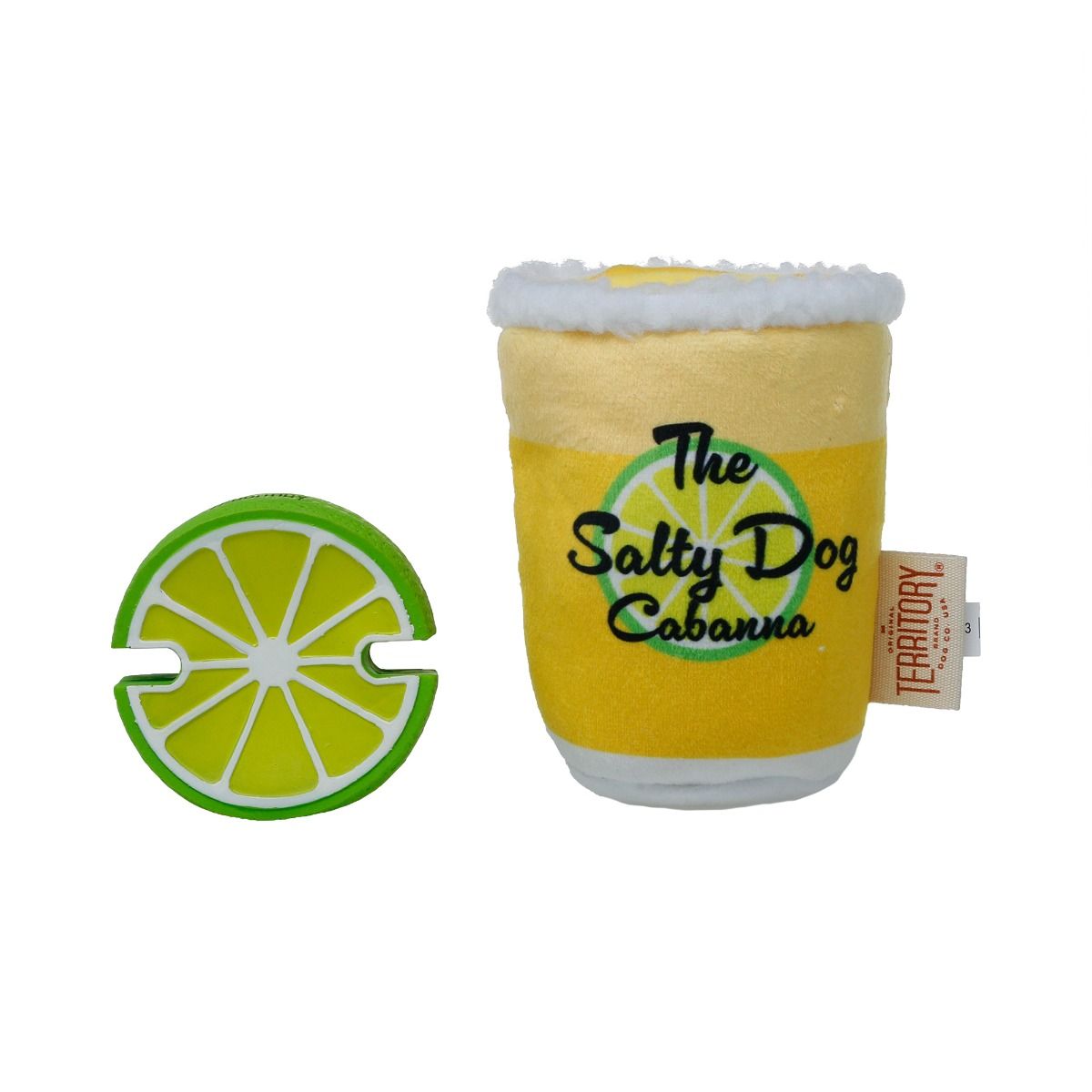 Territory 2 in 1 Dog Toy Margarita 6"