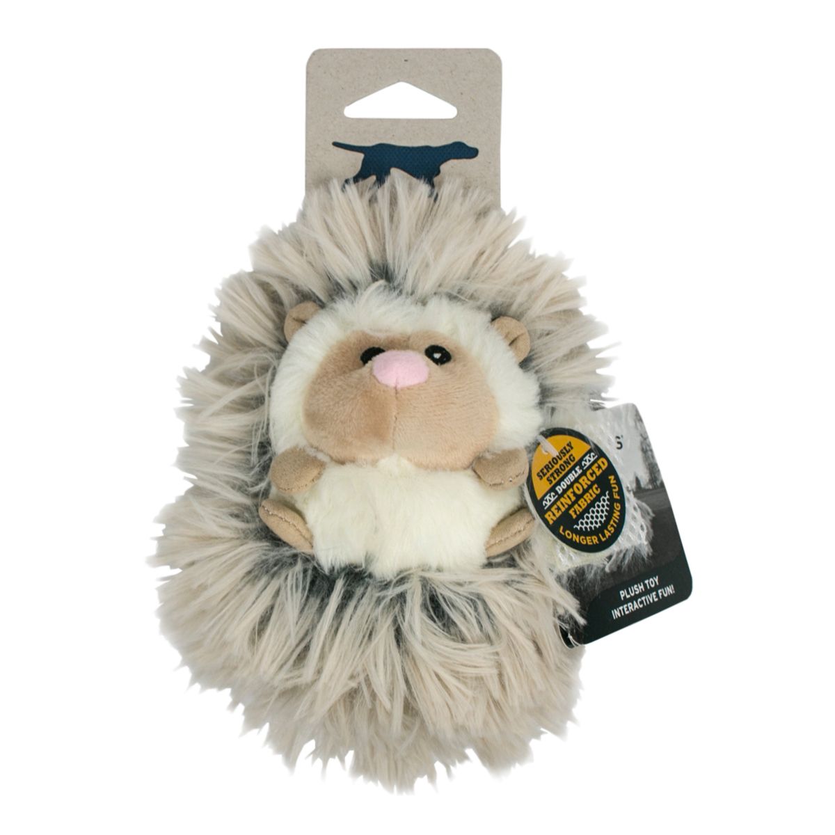 Tall Tails 5 In Hedgehog Mini Squeaker Plush Toy
