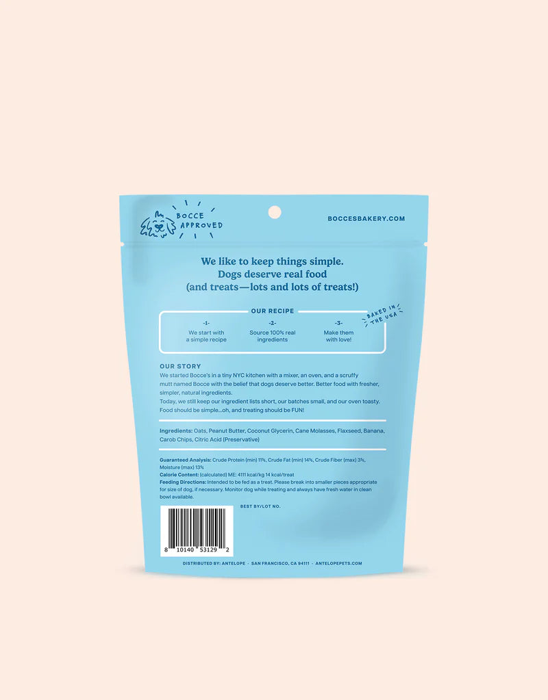 Bocce's Dog Soft & Chewy Nutty Nana 6oz