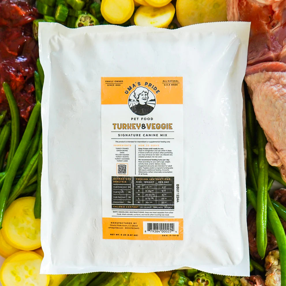 Oma's Pride Signature Turkey & Veggie