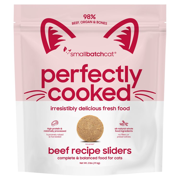 Small Batch Cat Perfectly Cooked Beef 2lb