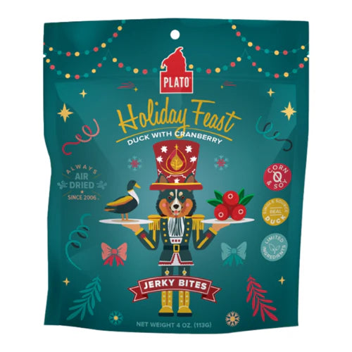 Plato Holiday Feast Duck with Cranberry Jerky 4oz