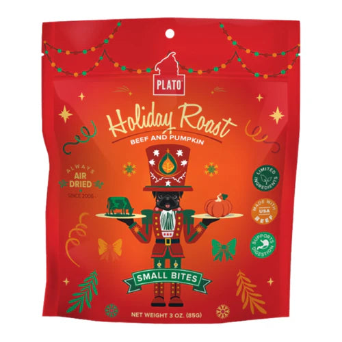 Plato Holiday Roast Small Bites Beef & Pumpkin 3oz