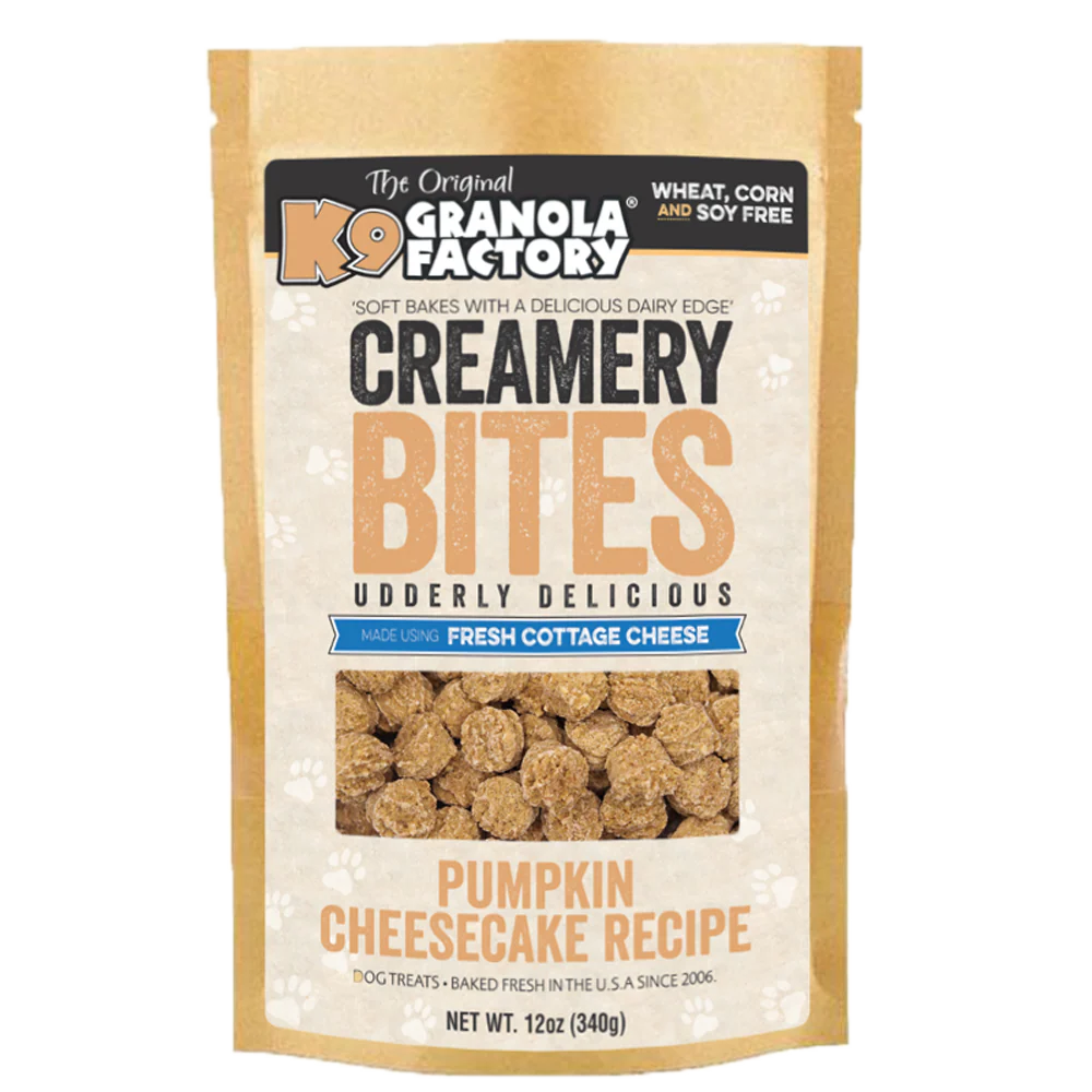 K9 Granola Factory Creamery Pumpkin Cheesecake 12oz