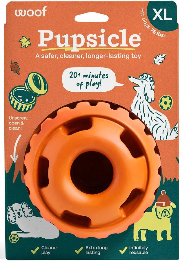 Woof Pupsicle Pumpkin Orange