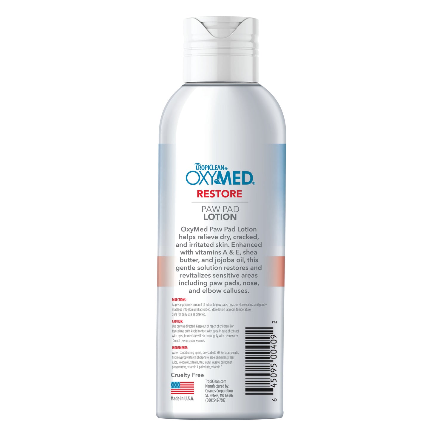 Tropiclean Oxy Paw Pad Lotion 4oz