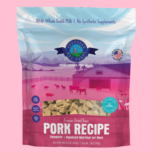 Shepherd Boy Farms Freeze Dried Pork 14oz