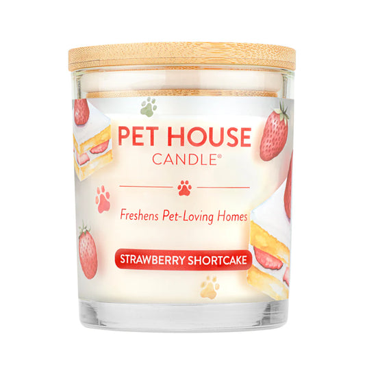 Pet House Candle Strawberry Shortcake