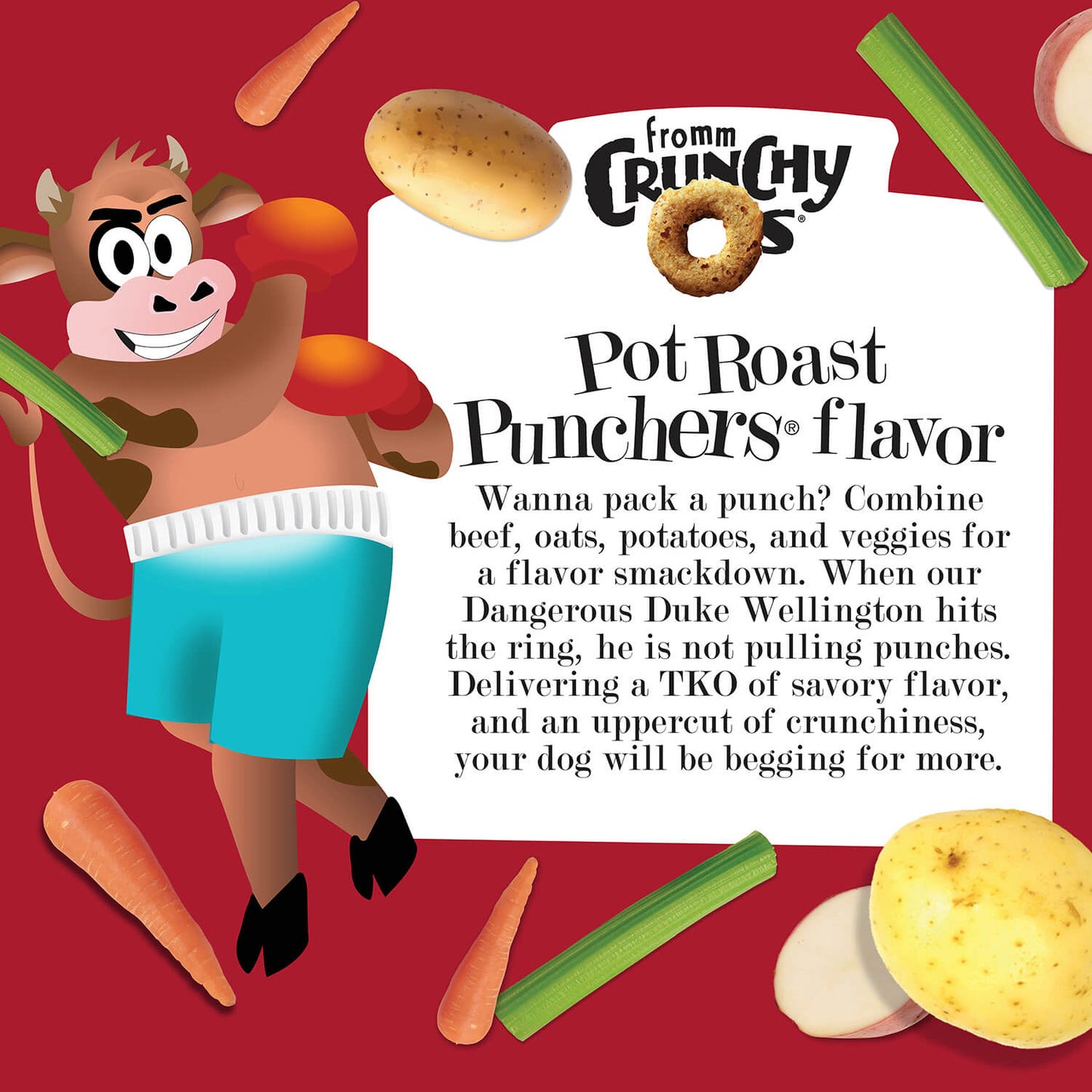 Fromm Crunchy O's Pot Roast Punchers