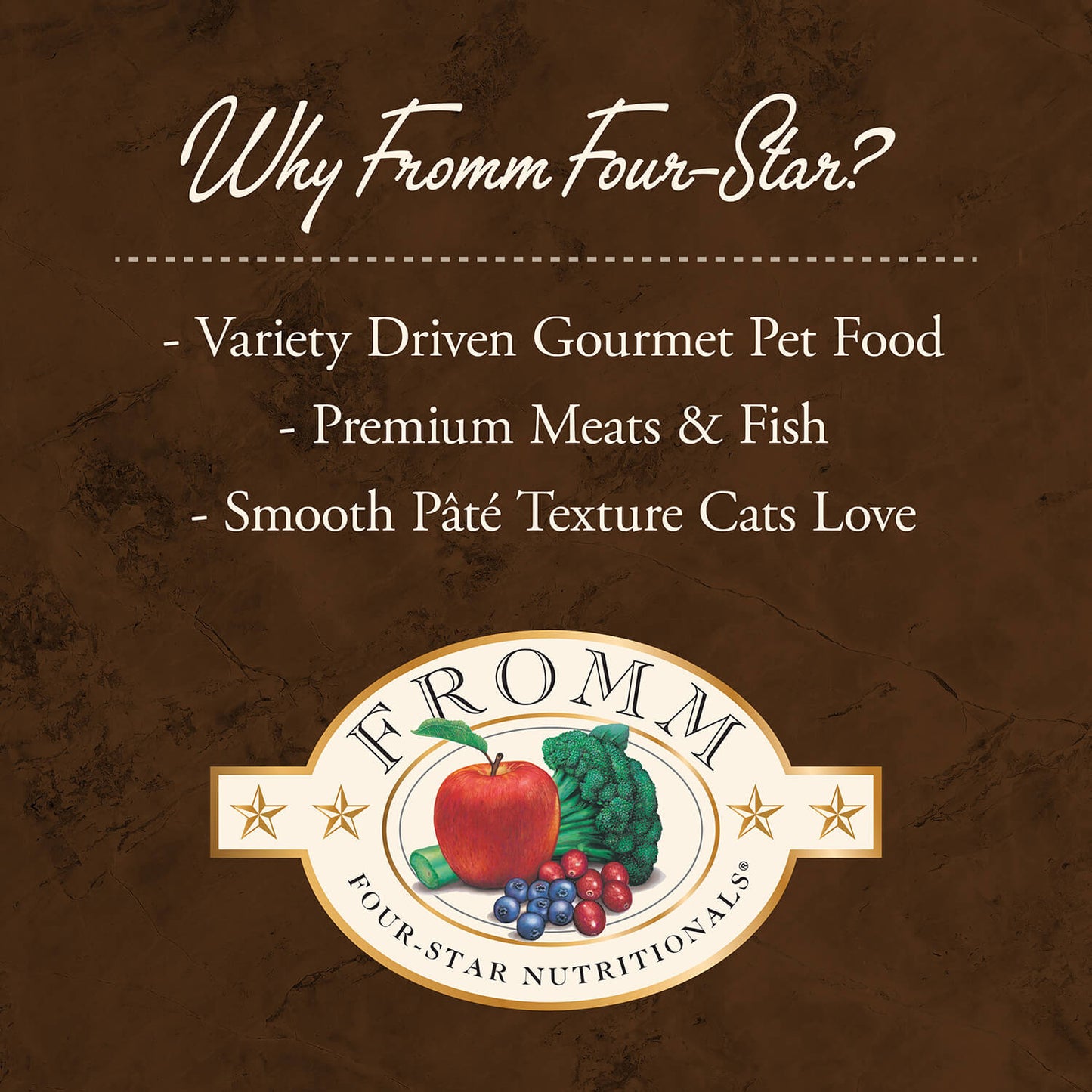 Fromm Four Star Seafood & Shrimp Pate Canned Cat Food 5.5 oz