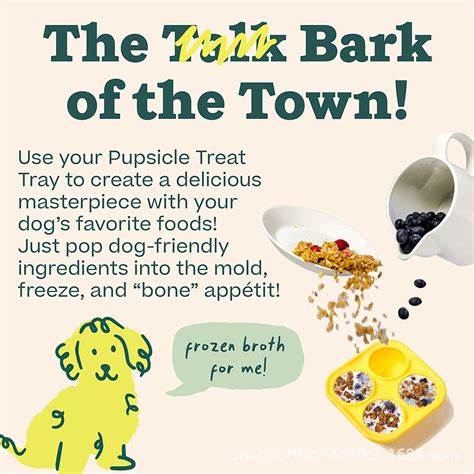 Woof Pupsicle Treat Tray