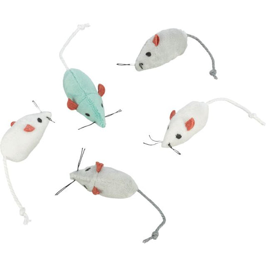 Trixie Cat Mouse with Bell Assorted