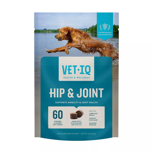 VetIQ Hip and Joint Supplement Chews 60ct.