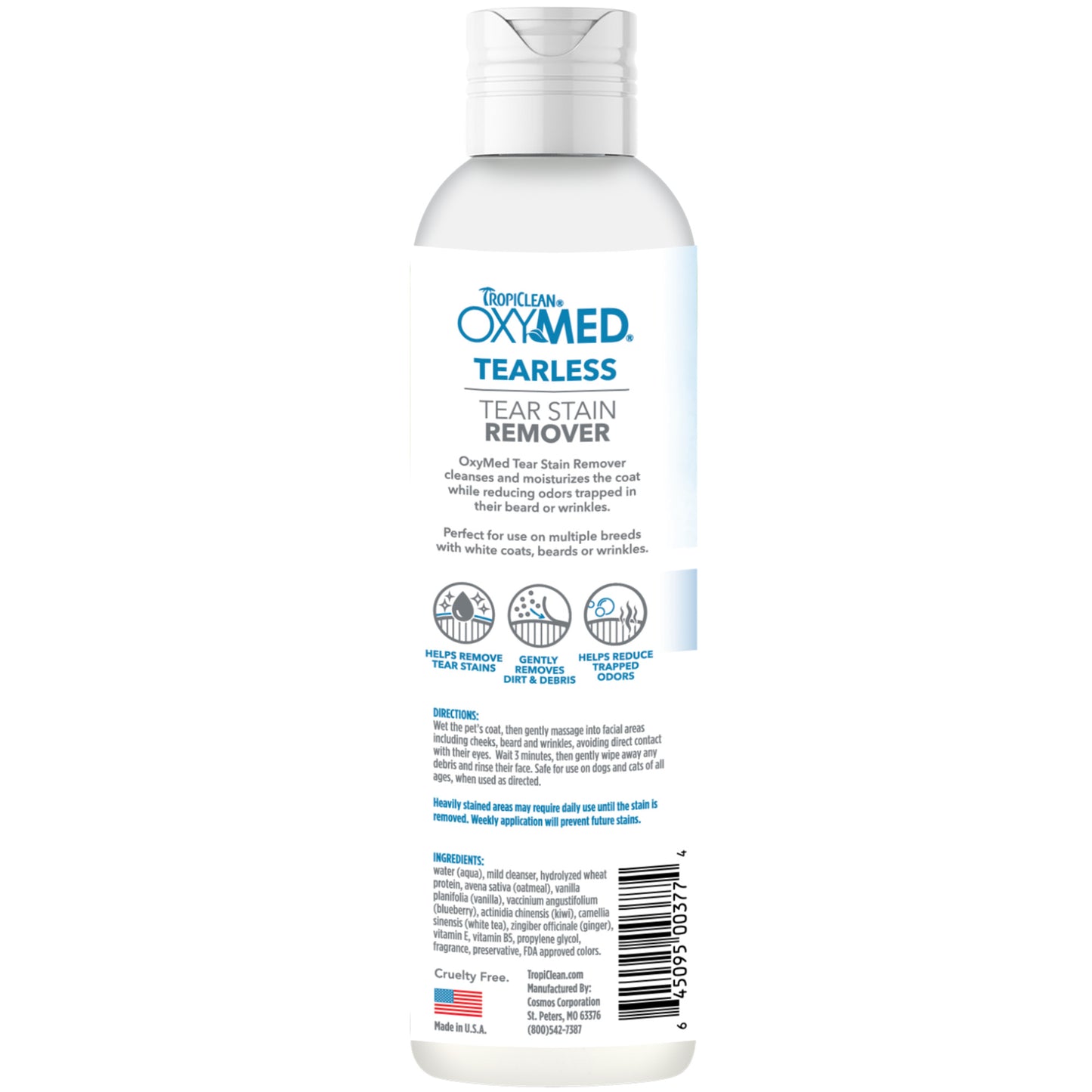 Tropiclean OxyMed Tear Stain Remover 8oz