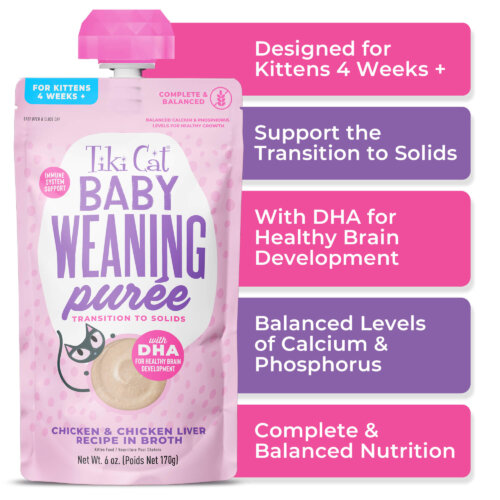 Tiki Cat Baby Weaning Puree 6oz