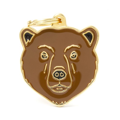 MyFamily Wild Bear Dog Tag
