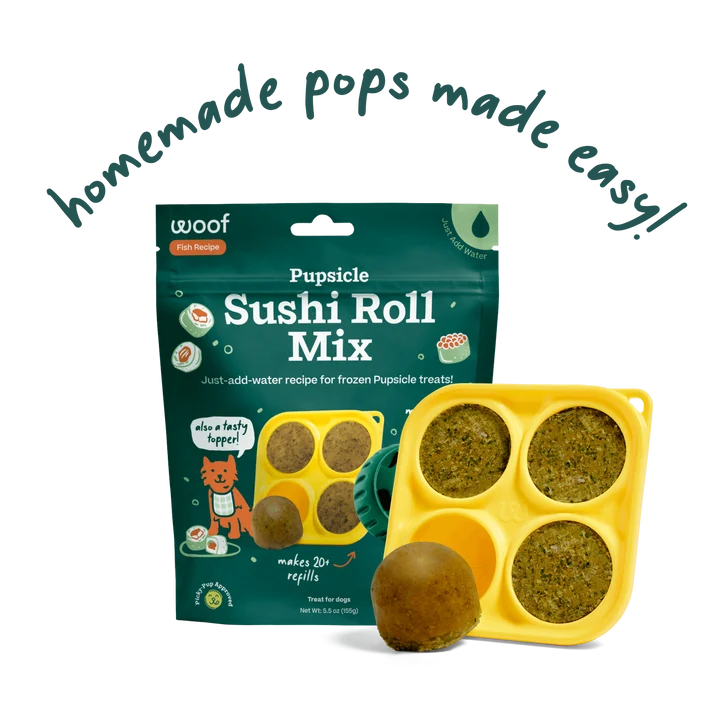Woof Sushi Roll Pupsicle Mix 5.5oz