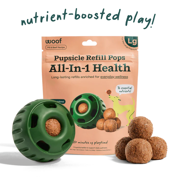 Woof Pupsicle Wellness Pops All In One