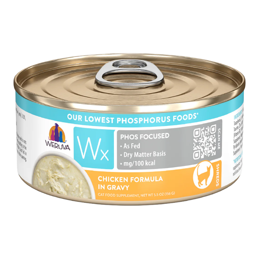 Weruva Wx Phos Chicken in Gravy Canned Cat Food