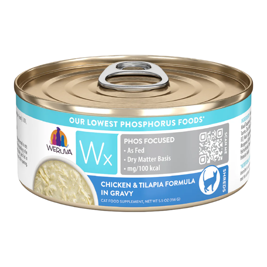 Weruva Wx Phos Chicken & Tilapia Canned Cat Food