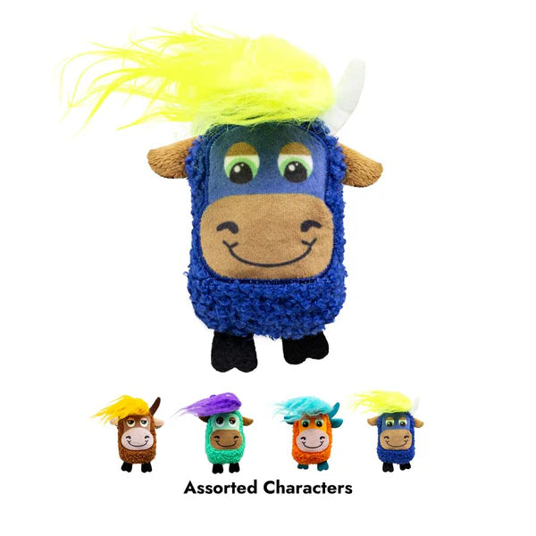 Kong Scrattles Highland Cow Assorted Cat Toy