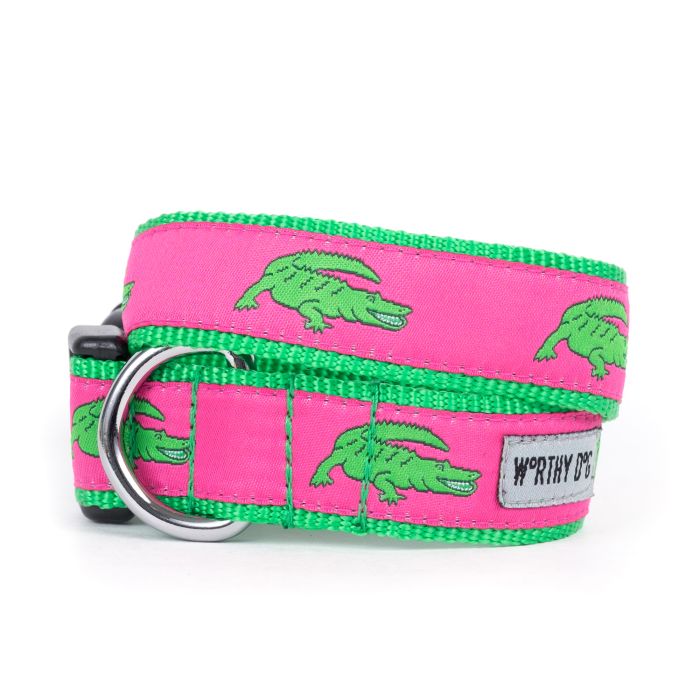 The Worthy Dog Alligator Collar