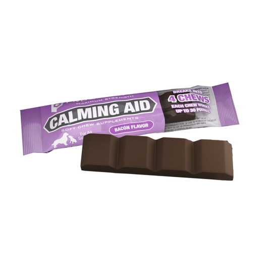 Nootie Progility Max Soft Chews Calming Aid Bar with Melatonin for All Size Dogs