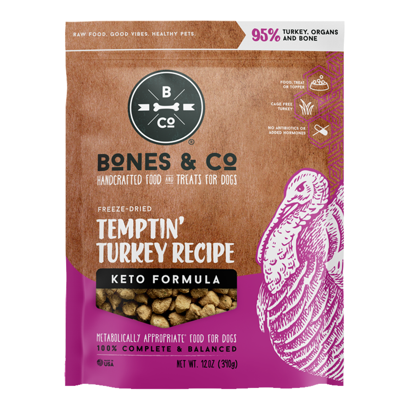 Bones & Co Freeze Dried Turkey Recipe 12oz