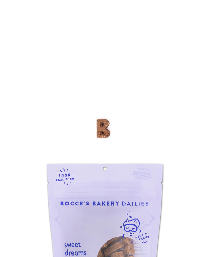 Bocce's Bakery Dailies Sweet Dreams Dog Treats for Bedtime Support 6 oz