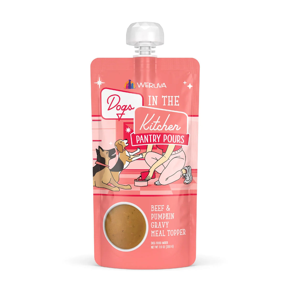 Dogs in the Kitchen Pantry Pours Beef & Pumpkin Gravy Meal Topper