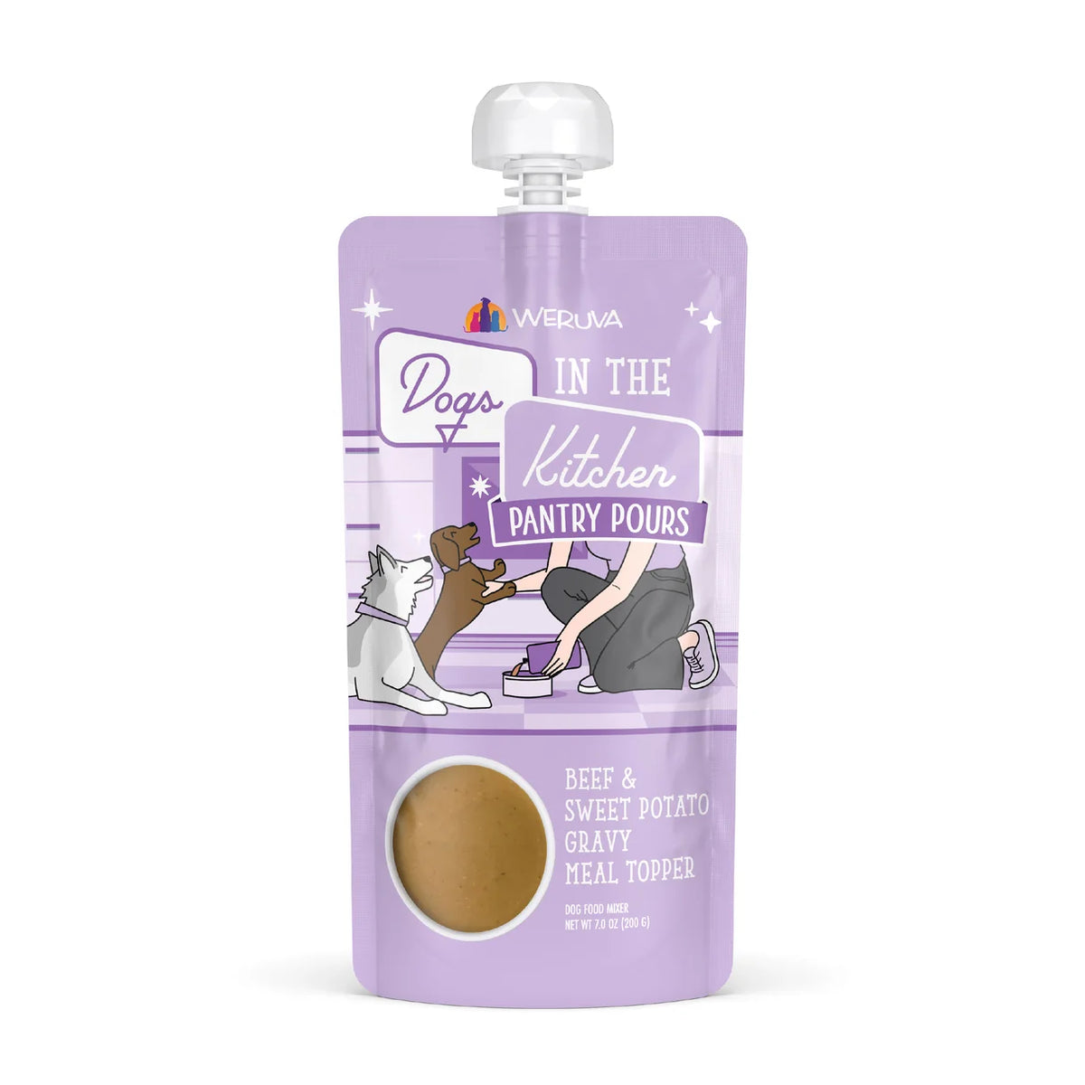 Dogs in the Kitchen Pantry Pours Beef & Sweet Potato Gravy Meal Topper
