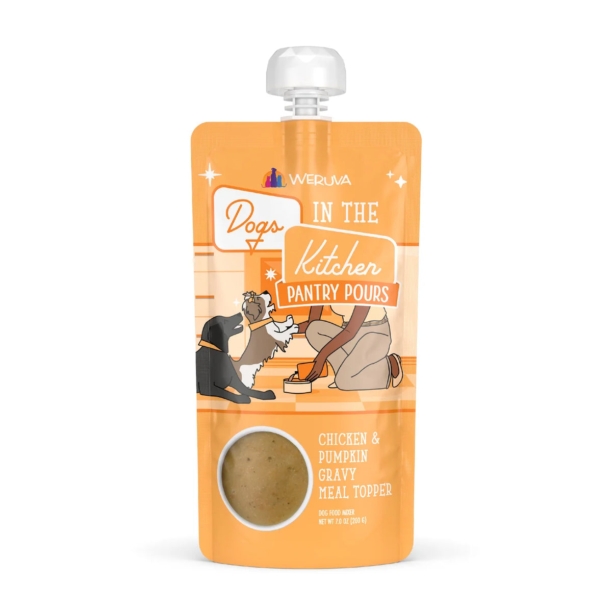 Dogs in the Kitchen Panrty Pours Chicken & Pumpkin Gracy Meal Topper
