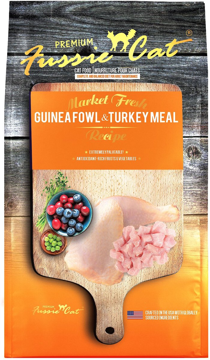 Fussie Cat Market Guinea Fowl & Turkey Dry Cat Food 2 lb