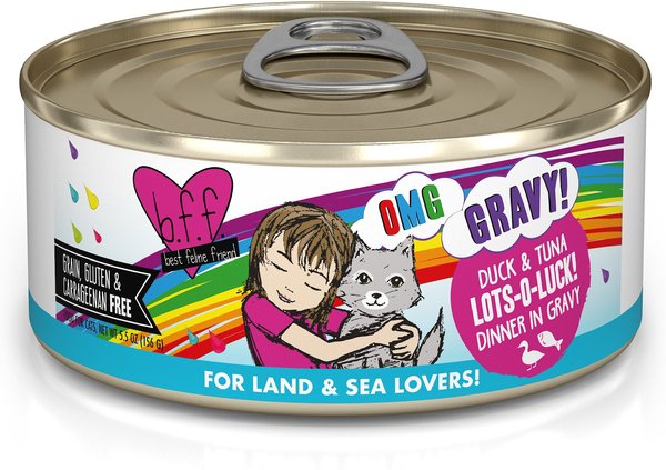 BFF OMG Lots O Luck Duck & Tuna 2.8 oz