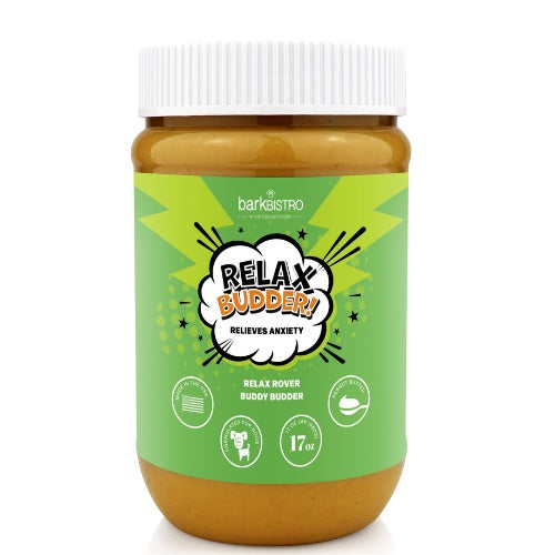 BarkBistro Buddy Booster Relaxed Rover Peanut Butter 17oz